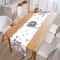 Lavender Bunny Easter Table Runner For Spring Dining Decor 1