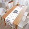 Lavender Bunny Easter Table Runner For Spring Dining Decor 1