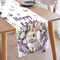 Lavender Bunny Easter Table Runner For Spring Dining Decor 3