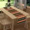 Ancient Egypt Hieroglyphic Table Runner Washable Dining Decor 2