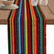 Colorful Day Of The Dead Mexican Linen Table Runner For Fiesta Party Decor 0