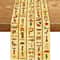 Egyptian Hieroglyphic Linen Table Runner 6
