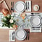 Eucalyptus Table Runner With Daisy Floral Farmhouse Linen Look 3