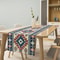 Southwestern Aztec Linen Table Runner For Boho Dining Decor 2