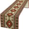 Southwestern Aztec Linen Table Runner For Boho Dining Decor 4