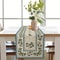 Olive Branch Linen Table Runner For Farmhouse Dining Decor 2
