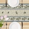 Olive Branch Linen Table Runner For Farmhouse Dining Decor 3