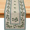 Olive Branch Linen Table Runner For Farmhouse Dining Decor 5