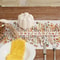 Autumn Wildflower Linen Thanksgiving Table Runner for Fall Dining Decor