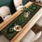 Irish Celtic Knot Clover Table Runner for St Patricks Day Decor