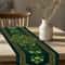 Irish Celtic Knot Clover Table Runner for St Patricks Day Decor