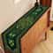 Irish Celtic Knot Clover Table Runner for St Patricks Day Decor