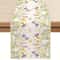 Watercolor Bunny Easter Table Runner For Spring Dining Decor 0