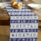 Coastal Fish Table Runner For Nautical Beach Dining Decor 1