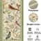 Spring Bird Linen Table Runner For Dining Table Decor 2