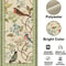 Spring Bird Linen Table Runner For Dining Table Decor 2