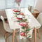Elegant Protea Floral Table Runner for Romantic Table Decor & Valentines Centerpiece