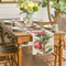 Elegant Protea Floral Table Runner for Romantic Table Decor & Valentines Centerpiece