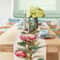 Elegant Protea Floral Table Runner for Romantic Table Decor & Valentines Centerpiece