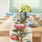 Elegant Protea Floral Table Runner for Romantic Table Decor & Valentines Centerpiece