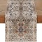Luxury Persian Table Runner Beige Brown Floral Dining Decor 0