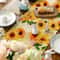 Sunflower Yellow Floral Table Runner For Dining Home Decor 1