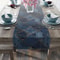 Nautical Anchor Table Runner Coastal Blue Ocean Themed Table Decor For Dining Parties 1