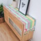 Farmhouse Easter Linen Table Runner With Gnomes Eggs Rabbit Ears Spring Holiday Decor 4