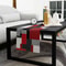 Modern Table Runner with Abstract Geometry Design for Dining Tables and Dressers