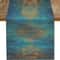 Elegant Dark Blue Woven Table Runner For Dining Kitchen Decor 5