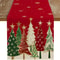 Christmas Tablecloth Rectangular Red Tree Holiday Dining Table Cover 4