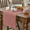 Classic Red Gingham Check Table Runner For Dining Room Kitchen Decor 1