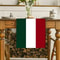 Classic Italian Striped Table Runner Tricolor Party Home Decor 2