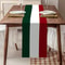 Classic Italian Striped Table Runner Tricolor Party Home Decor 3