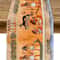 Ancient Egypt Linen Table Runner With Pharaoh And Hieroglyphic Design 0
