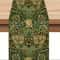 Vintage Floral Table Runner with William Morris Design Farmhouse Table Decor for Indoor & Outdoor Tables