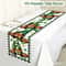 Premium Green Clover St Patricks Day Table Runner Shamrock Table Decor for Holiday & Spring Dining