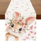 Cute Bunny Easter Table Runner For Spring Parties And Farmhouse Dining Decor 5