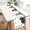 Festive Cat Christmas Table Runner For Dining Holiday Kitchen Decor Linen 1