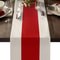 Elegant Red Table Runner for Weddings Christmas Dining Decor