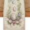 Easter Egg Floral Linen Table Runner For Spring Dining Decor 0