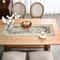 Easter Egg Floral Linen Table Runner For Spring Dining Decor 3