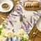 Lavender Blossom Farmhouse Lavender Table Runner Reusable Floral Dining Wedding Farmhouse Table Ru 3