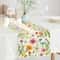 Spring & Summer Linen Floral Table Runner Elegant Floral Table Runner for Weddings, Parties & Home
