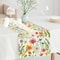 Spring & Summer Linen Floral Table Runner Elegant Floral Table Runner for Weddings, Parties & Home