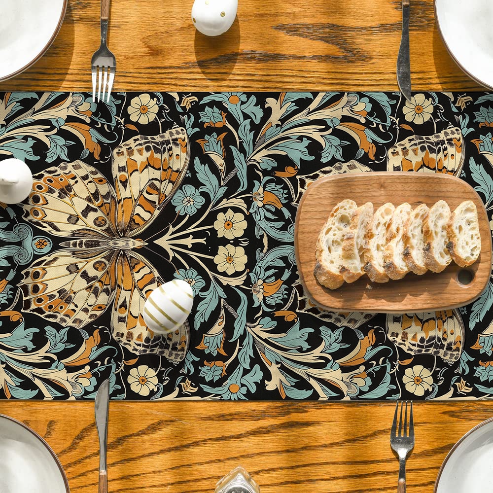 William Morris Floral Table Runner For Dining Room And Kitchen Decor 2