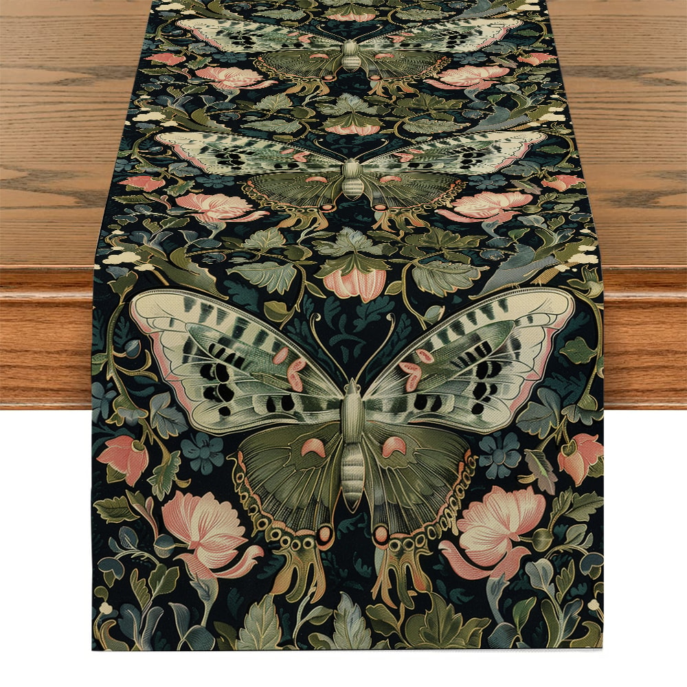 William Morris Floral Table Runner For Dining Room And Kitchen Decor 5