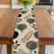 Modern Table Runner With Geometric Pattern For Dining Home Decor Beige Elegance 3