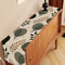 Modern Table Runner With Geometric Pattern For Dining Home Decor Beige Elegance 4