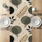 Modern Table Runner With Geometric Pattern For Dining Home Decor Beige Elegance 5